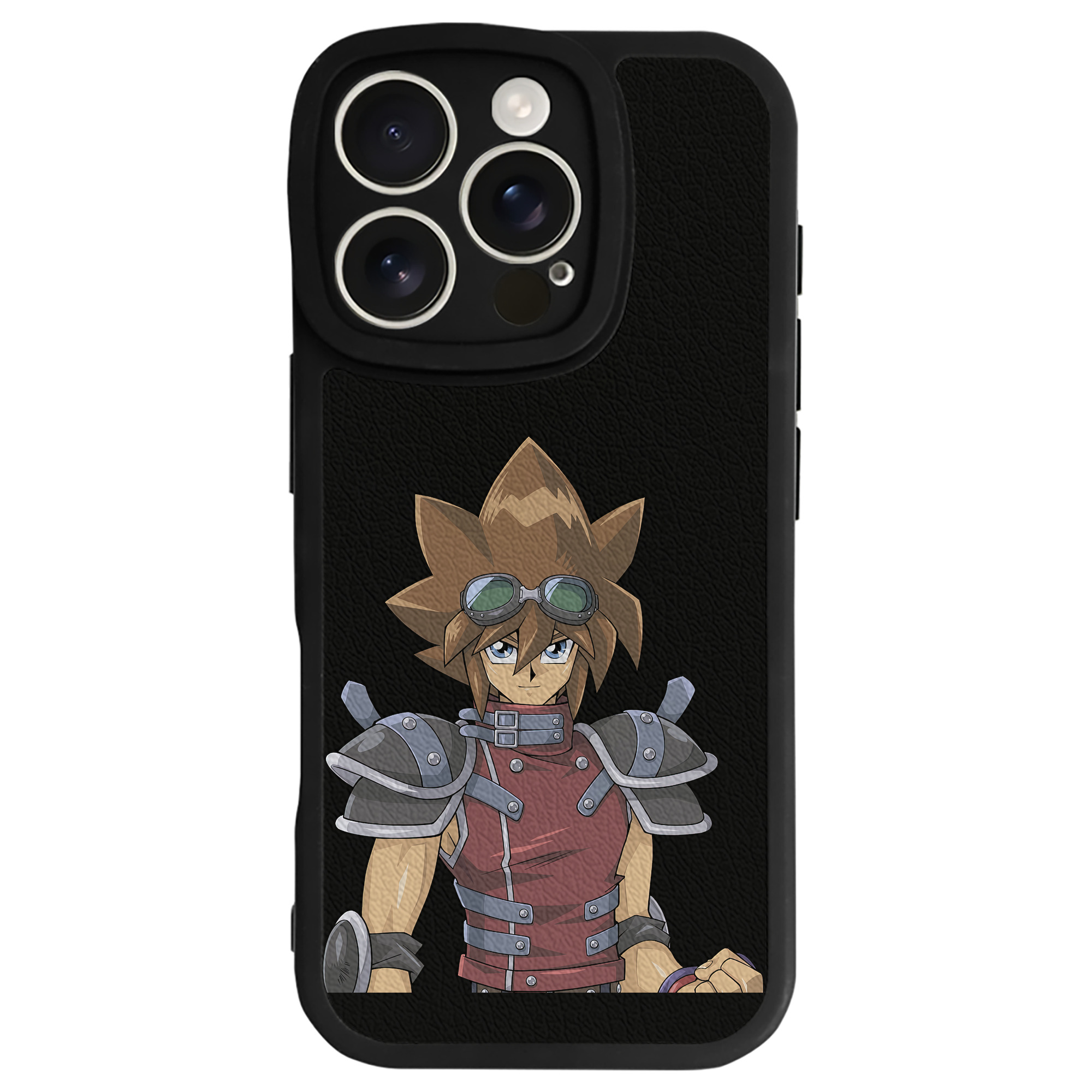 遊☆戯☆王 Yu-Gi-Oh! 【iPhone 16シリーズ対応】シリコンスマホケース（レザー調） 材質：シリコン